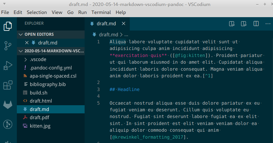 Pandoc-templates github image